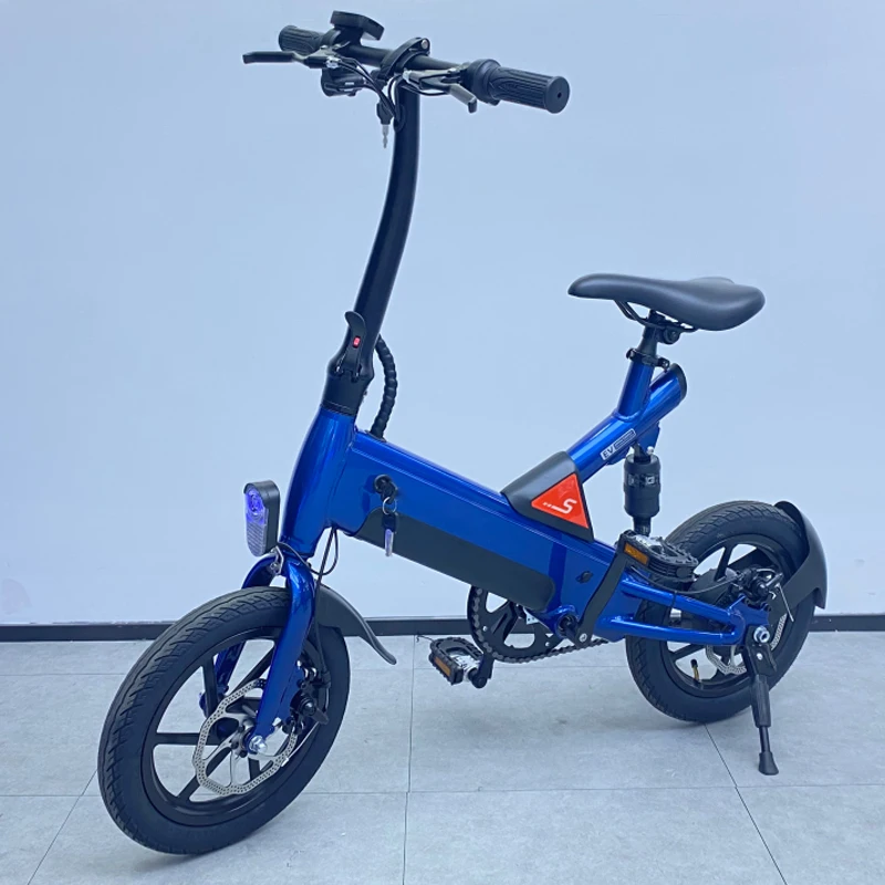 

EU european warehouse removable battery 14 Inch 350w folding adults man fat folding china electric bikes