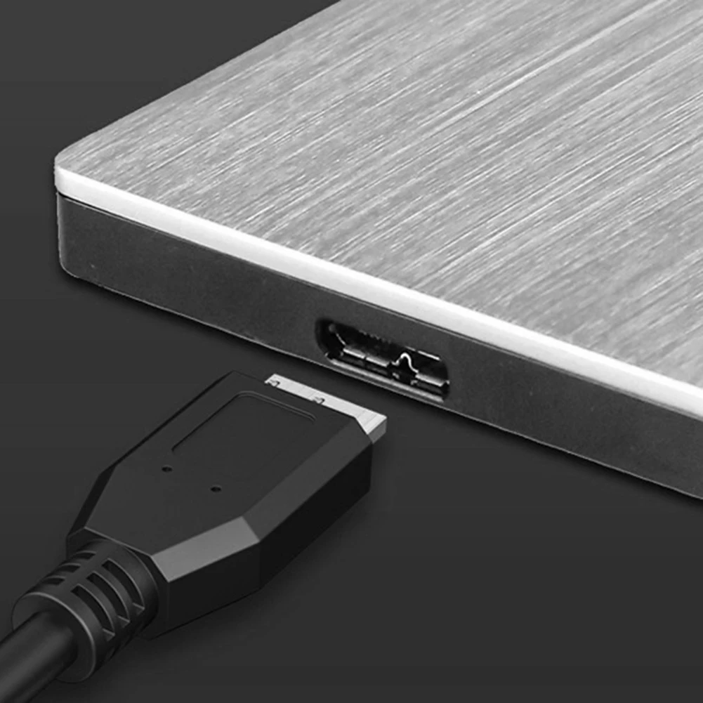 USB C к Micro 3 0 Шнур Type B кабель Быстрая зарядка супер скорость для SSD HDD мобильный