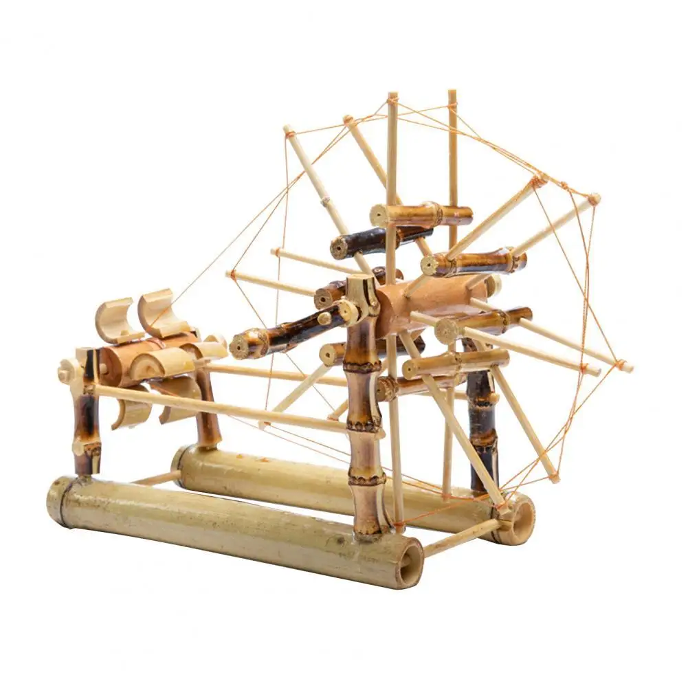 

Настольное украшение, Креативные аксессуары для украшения, бамбуковый шкаф для творчества, демонстрационная фигурка для творчества, украш...