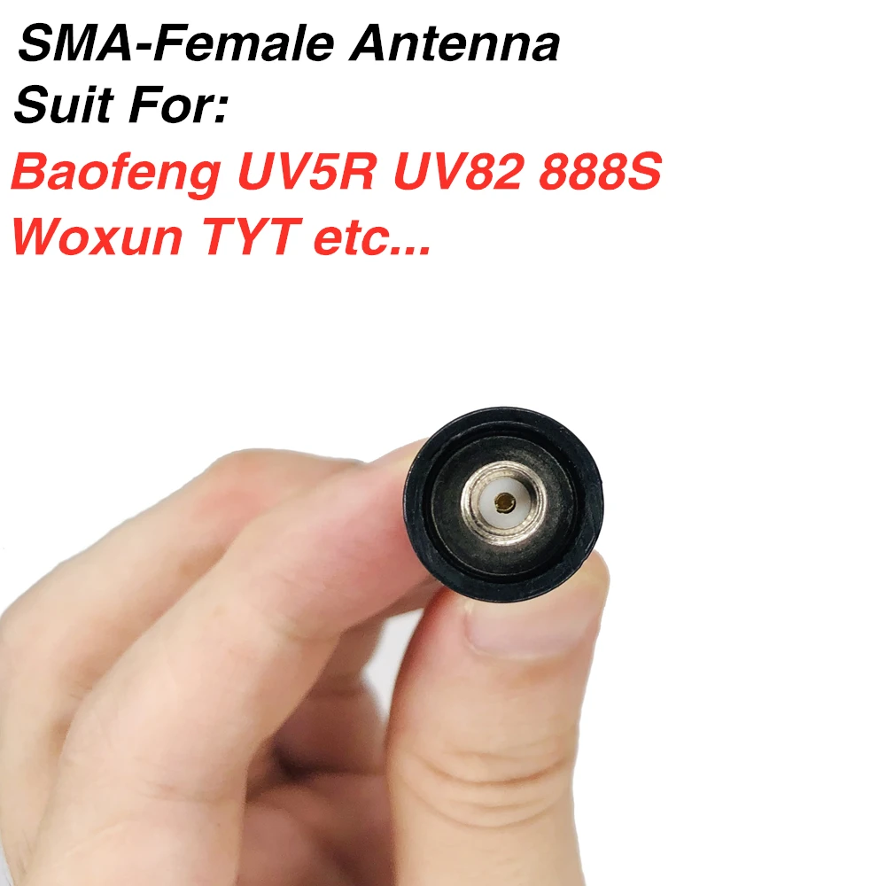 Nagoya SMA-Female антенна с двойным диапазоном UHF VHF для Baofeng оригинальная рация функцией