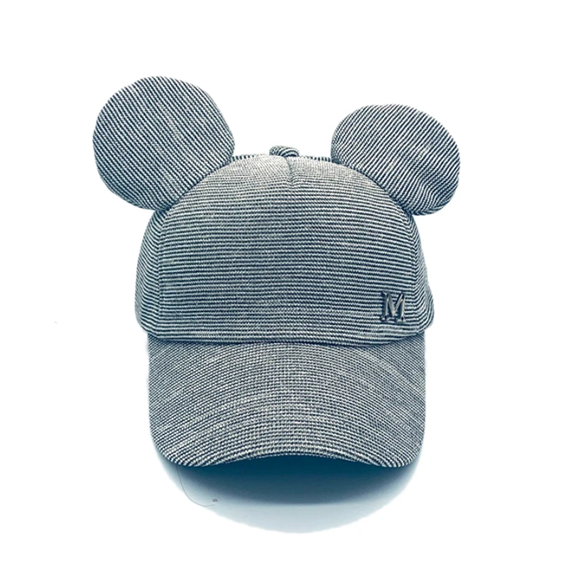 Бейсболка с ушками для мальчиков и девочек милые кепки в стиле хип-хоп весна-лето