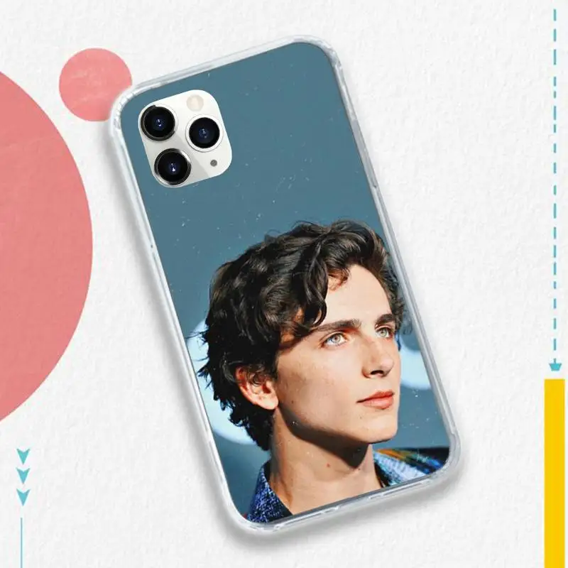 

Timothee Chalamet call me by you name Phone Cases Transparent soft For iphone 5 5s 5c se 6 s 7 8 11 12 plus mini x xs xr pro max