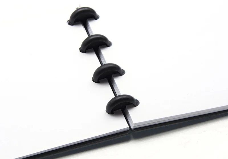 

A7 Notepad Thicken PP Face Pocket Loose-leaf Notepad Mushroom Hole Host Hand Card Ceremony Hand Card Mini Notebook Small Notepad