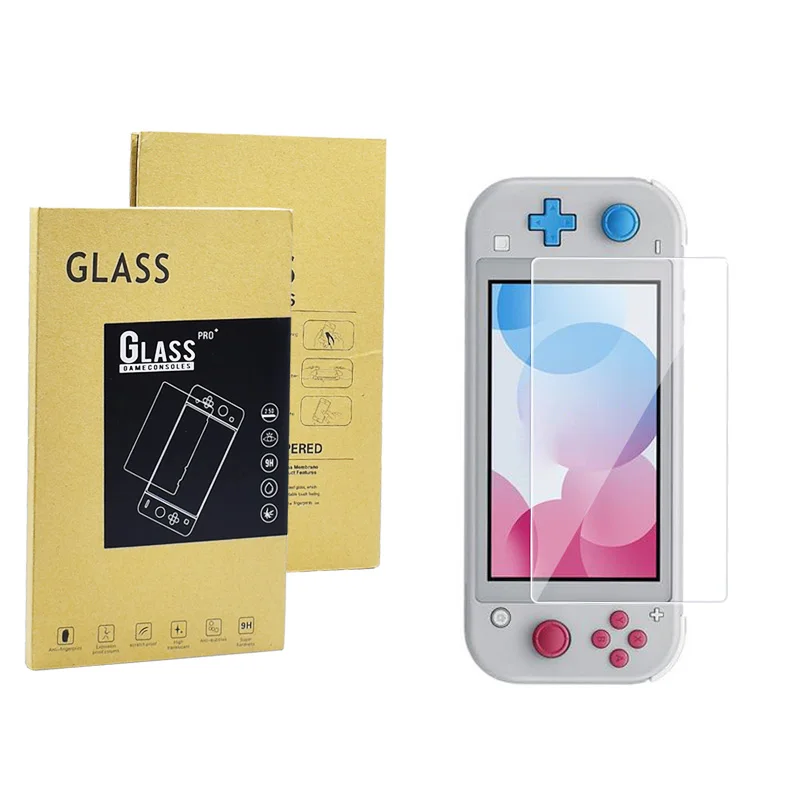 Switch Lite, закаленное стекло, прозрачное, Full HD, Защитная пленка для экрана, Защитная пленка для Nintendo doswitch Lite, консоль - Цвет: Option1