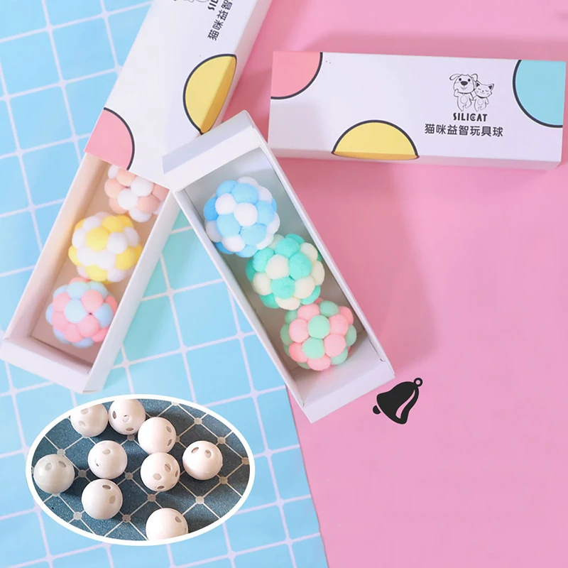 HOOPET игрушка для домашних животных обучающая кошек мячик мягкие игрушки круглый