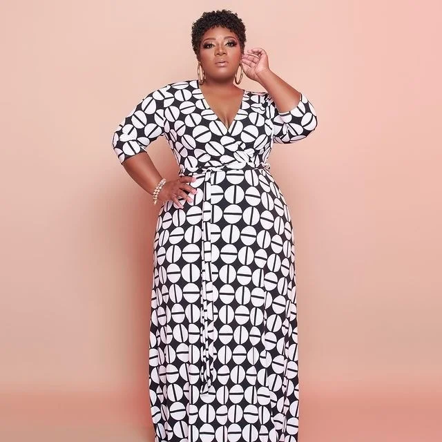

Plus Size Dress Party Club V Neck Polka Dot Sexy Dresses For Women PrintLoose Half Sleeve Autumn Vestidos Floor-length