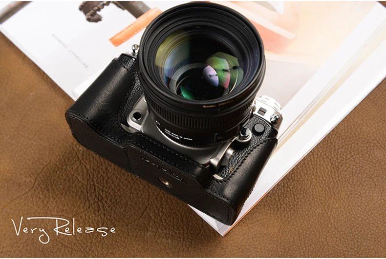 AYdgcam чехол ручной работы из натуральной кожи для камеры полубоди Nikon DF сумка