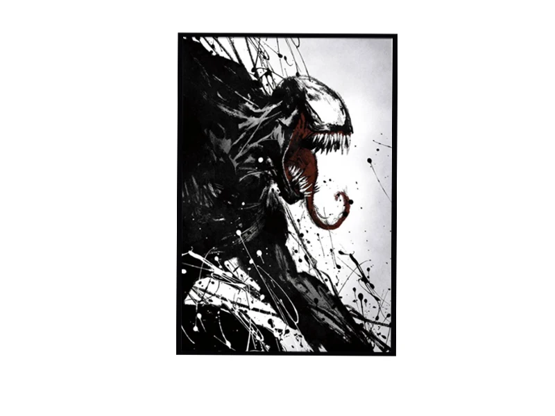 01 LZN арт Marvel постер печать картина настенный Декор Рисунок Веном фильм герой Том Харди картина для Современные гостиная украшение дома - Color: 01