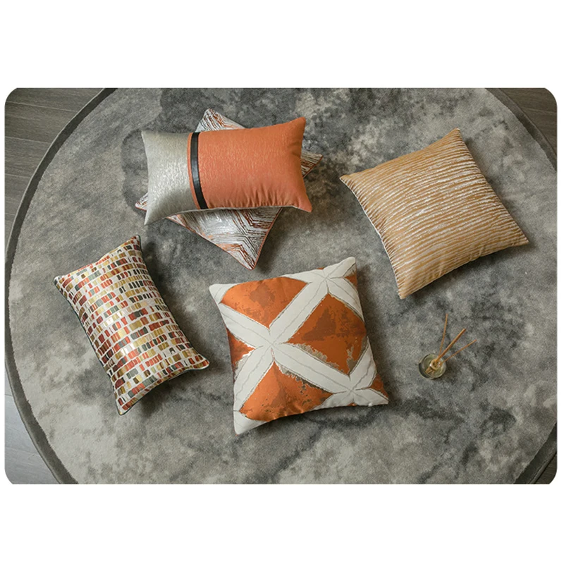 Роскошный чехол для диванной подушки наволочка высокоточный жаккардовый