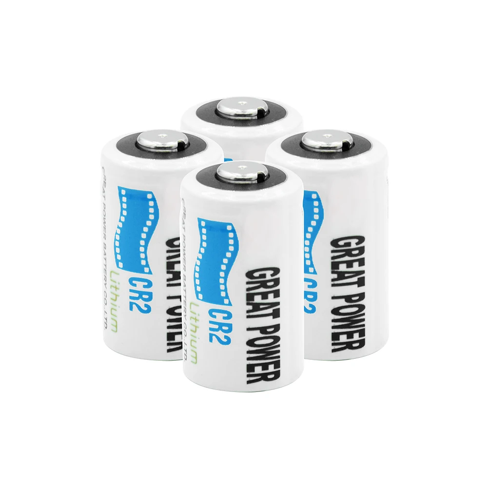4 шт. высококачественные литиевые батареи 3 в 750 мАч CR2 LiMnO2 для видеокамеры рация