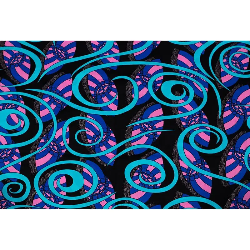 Африканская ткань 2019 последнее поступление 100% хлопок красочный принт настоящий