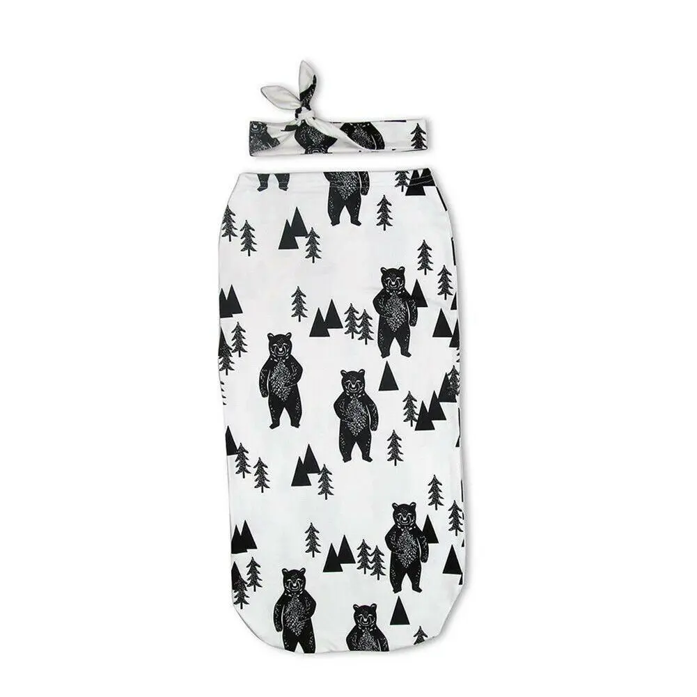 2 шт. Пеленальное Одеяло для новорожденных девочек и мальчиков с цветочным