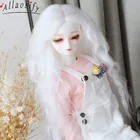 Allaosify 2020 новые 13 14 16 18 112 Bjd парик высокая Температура, длинные, кудрявые, модный парик для кукол, бесплатная доставка