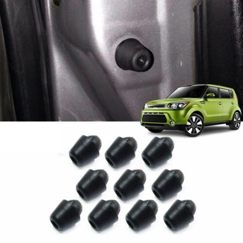 

10PCS Car Bumper Door Overslam Rubber for Hyundai All Vehicle Elantra Accent Tucson Soul RIO Creta Soanta 8219128010