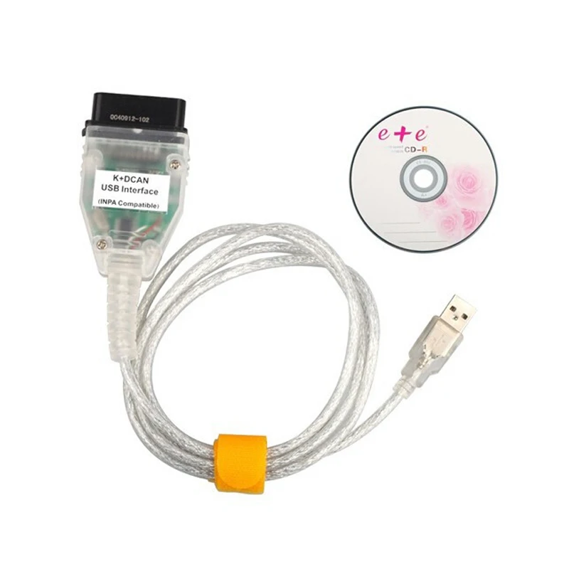 VSTM для BMW INPA K + CAN с чипом FT232RL переключателем DCAN USB интерфейсный кабель 20PIN BMW|inpa k