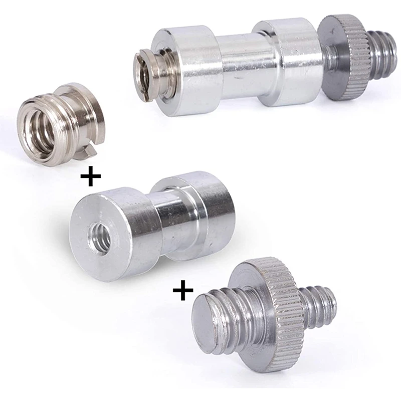 

25Pcs Double Head Screw Camera Screw Conversion Screw Camera Bracket Screw Set Camera Screw Mounting Kit