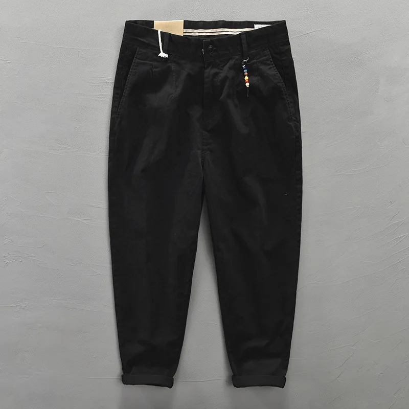 

Z301 autumn and winter new men's solid color casual overalls