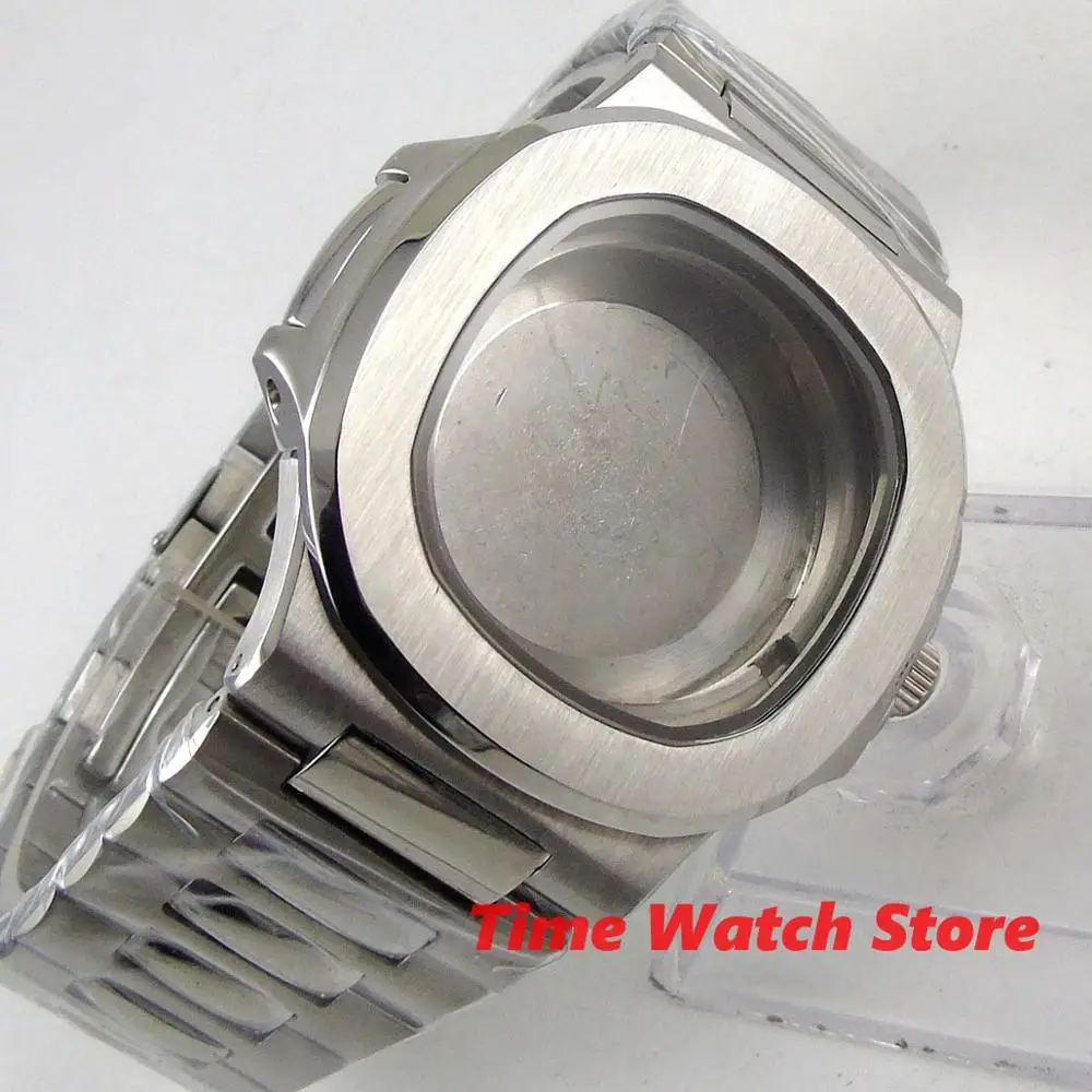 Чехол для часов запасные части 40 мм сапфировое стекло квадратный чехол из