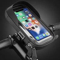 mobile phone support motorcycle phone stand black touch screen handlebar waterproof navigation stand mobile phone holder