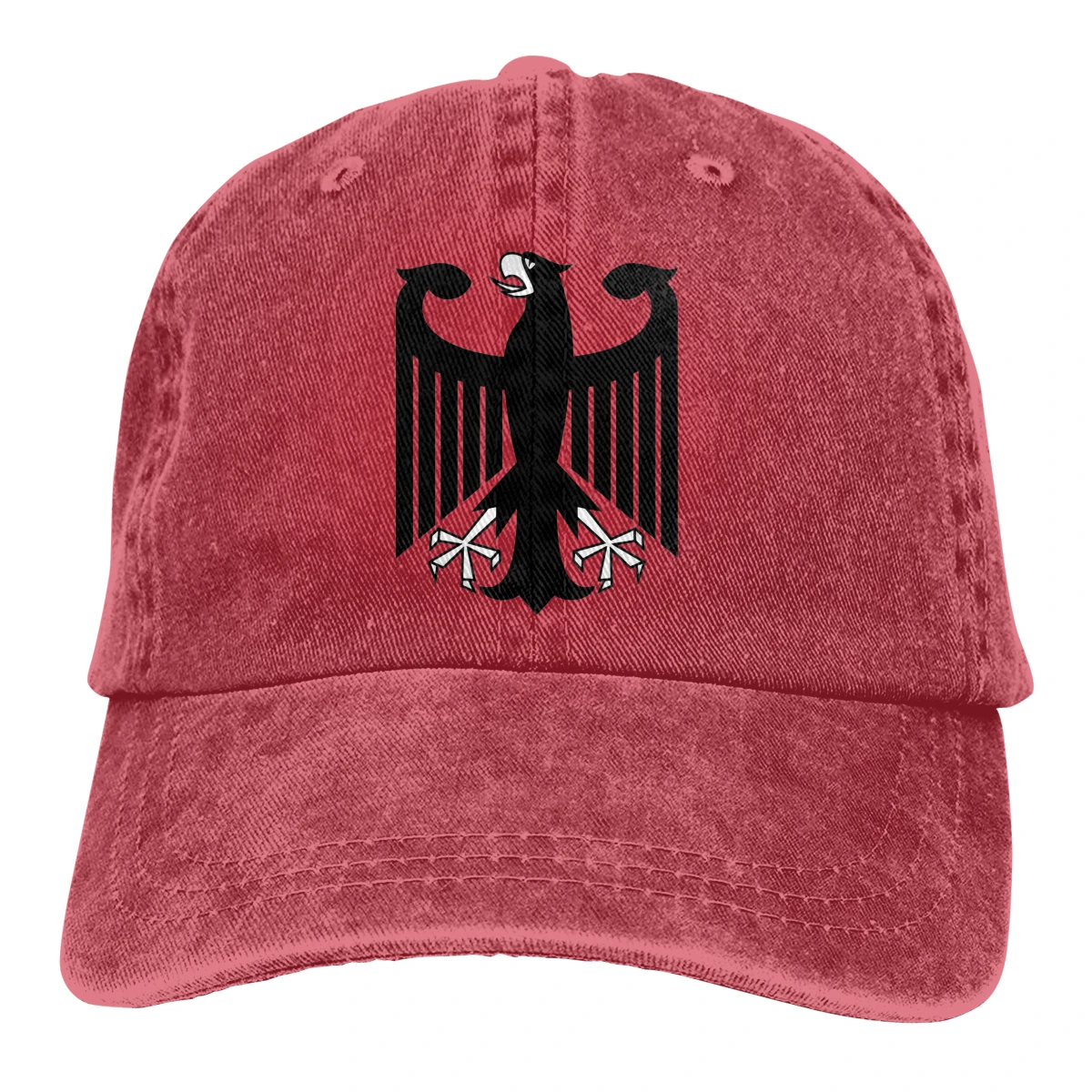 

Bundeswehr mens women's Retro Washed Cowboy hat Dad Cap