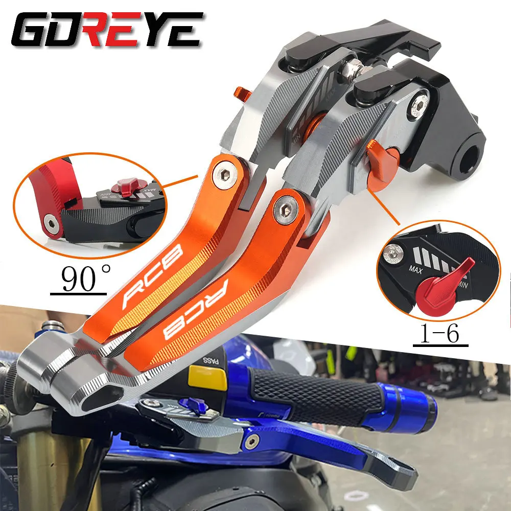 

Motorcycle Accessories Brakes Clutch Levers Handle For RC8/RC8R RC 8R 8 R 2009 2010 2011 2012 2013 2014 2015 2016