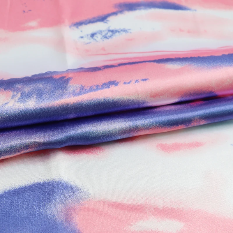 

100 см * 148 см дизайнерская Атласная Ткань шелковая рубашка текстиль Сделай Сам ручной работы