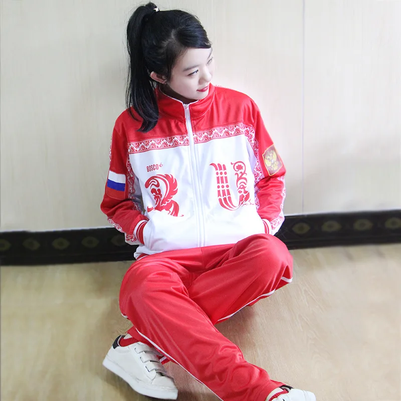 Костюм Виктора Никифорова из японского аниме куртка и штаны спортивная одежда