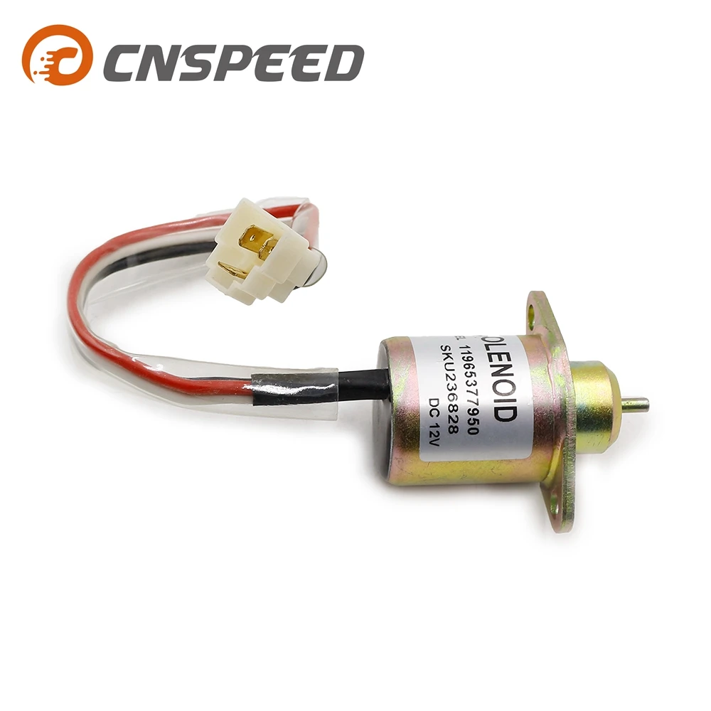 Топливо закрытое Off соленоид отключения 119653-77950 для Yanmar 3TNE84 3TNE88 4TNE84 подошва топливо, прекращение работы Off Valvenol YC100493