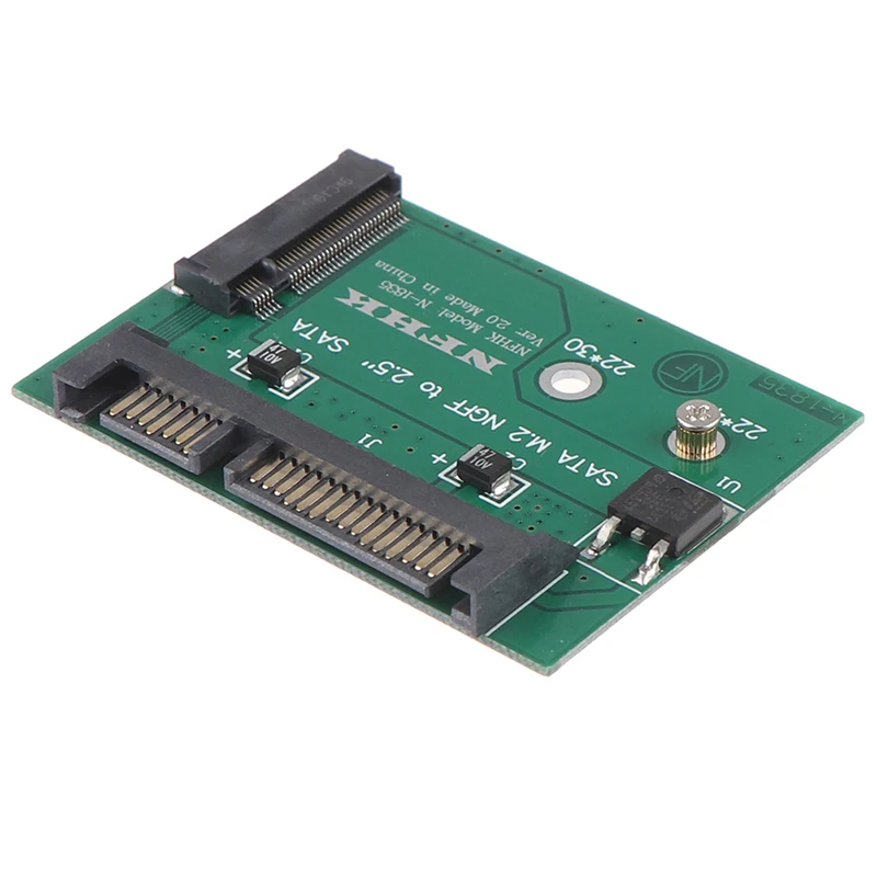 

M.2 NGFF Ssd Solid State Hard Disk To Half High 2.5 Inch Sata3 Adapter Card