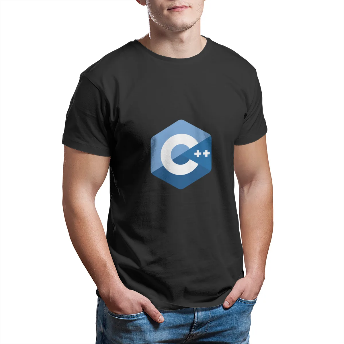 

C Plus Pluss Programmer T-Shirt Vintage Graphic Anime Sleeve Streetwear Tops Tshirts 7714
