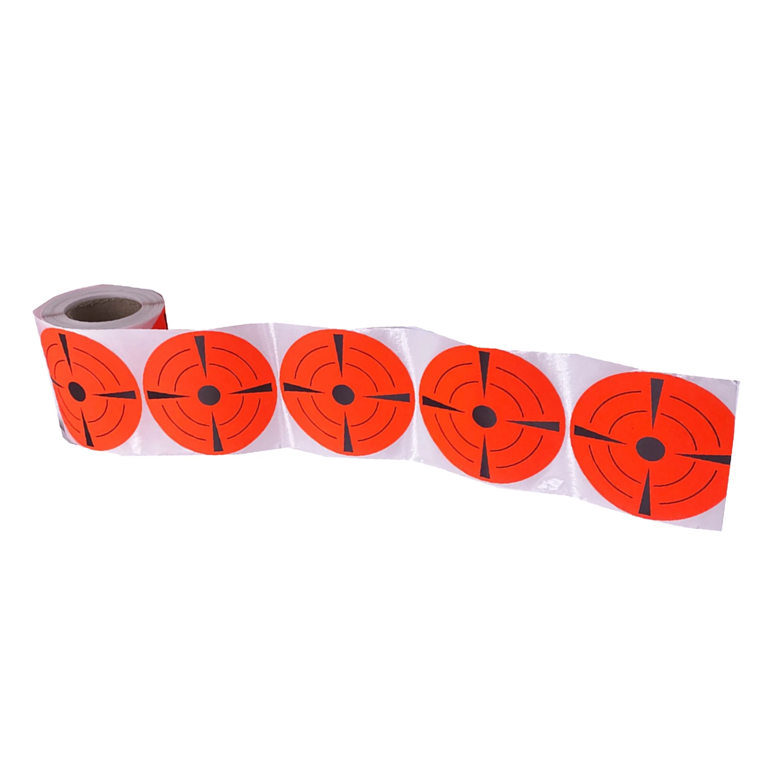 

200Pcs 3inch Archery Bow Hunting Roll Shooting Target Stickers Adhesive Reactivity Aim Round Paster Practice Training