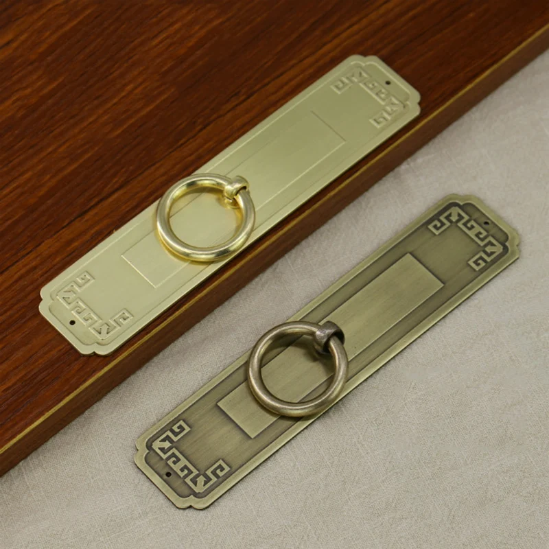 Китайская антикварная ручка ящика мебельной дверцы ворота аппаратных средств