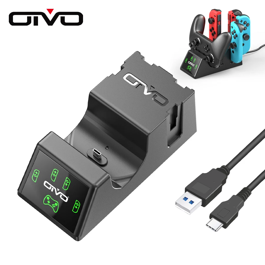 Для контроллера Nintendo зарядная док станция подставка N Switch Pro Joypad Joy pad зарядное