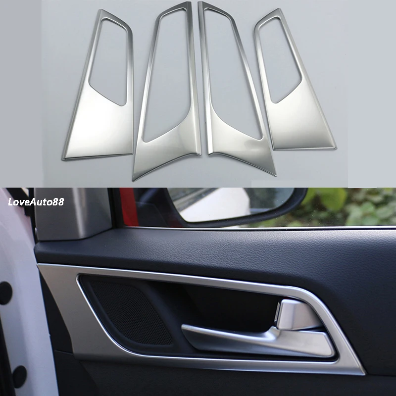 Автомобильная внутренняя дверная панель ручка Накладка для автомобиля наклейка