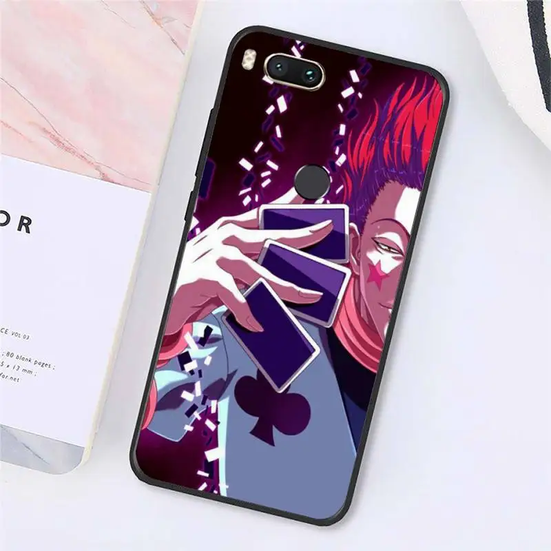 

Hisoka Hunter x Hunter Anime Phone Cases For Xiaomi Redmi note 7 8 9 t k30 max3 9 s 10 pro lite Luxury brand shell funda coque