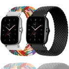 Ремешок соло 20 мм 22 мм для Amazfit GTS 2 2e Mini GTR 42 мм 47 мм