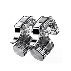 Металлический триггер для смартфонов PUBG R11, 2 шт.лот, кнопка огня, кнопка прицеливания, L1 R1, контроллер для стрельбы Pubg