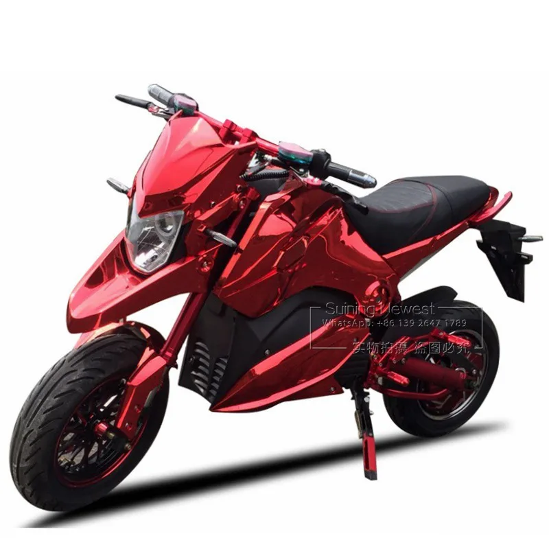 Фэтбайк для взрослых красный внедорожный мотор 2000 Вт фэтбайк Электрический