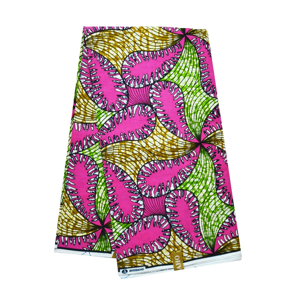 Ткань из Анкары африканская восковая печать настоящие восковые ткани 2020