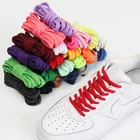 Шнурки FA1 круглые для баскетбольных кроссовок, износостойкие спортивные Нескользящие, 23 цвета, 1 пара