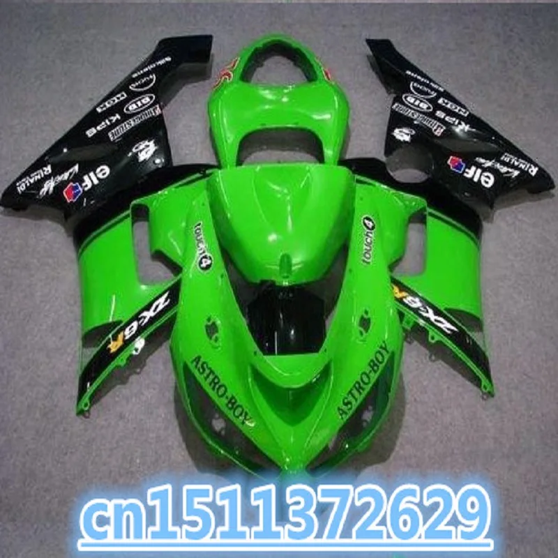 Новый комплект обтекателей для мотоцикла из АБС пластика подходит kawasaki Ninja ZX6R 636