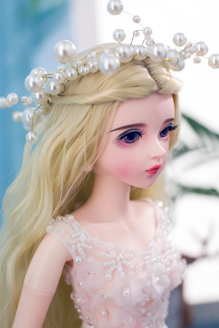 1/3 принцессы bjd Кукла рождественские подарки для девочек кукла с одеждой изменить