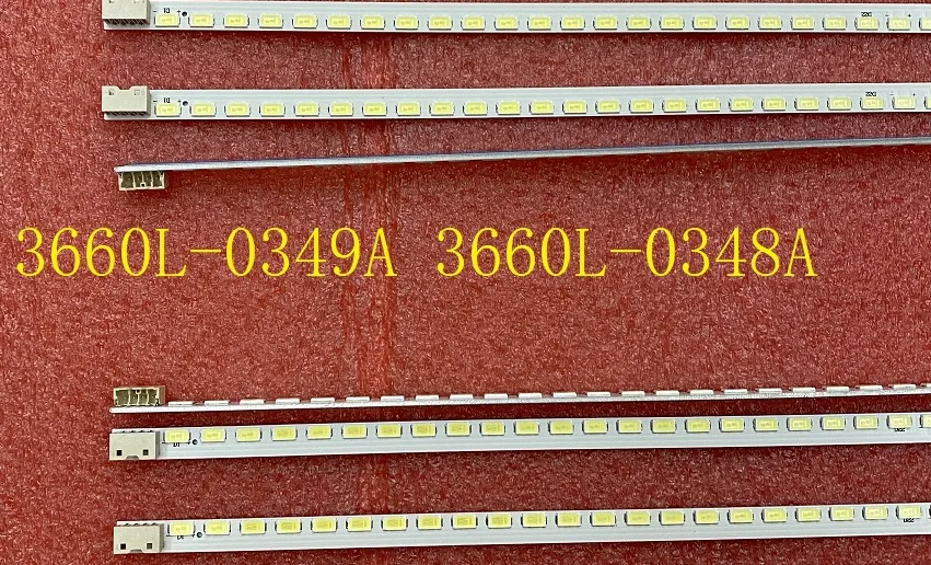 

New 10set=40 PCS 66LEDs 530mm LED backlight strip for LG 47LE5300 3660L-0349A 3660L-0348A Innotek 47" V5 Edge REV 0.4 A B Type
