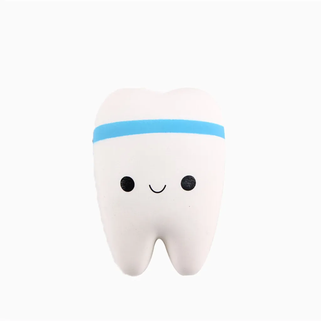 Милая модель зуба декомпрессионная игрушка Моделирование Мультфильм Зуб