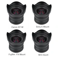 brightin star 12mm f2 0 ultra wide angle manual focus prime lens for canon ef m sony e fujifilm fuji x fx m43 mount mirrorless
