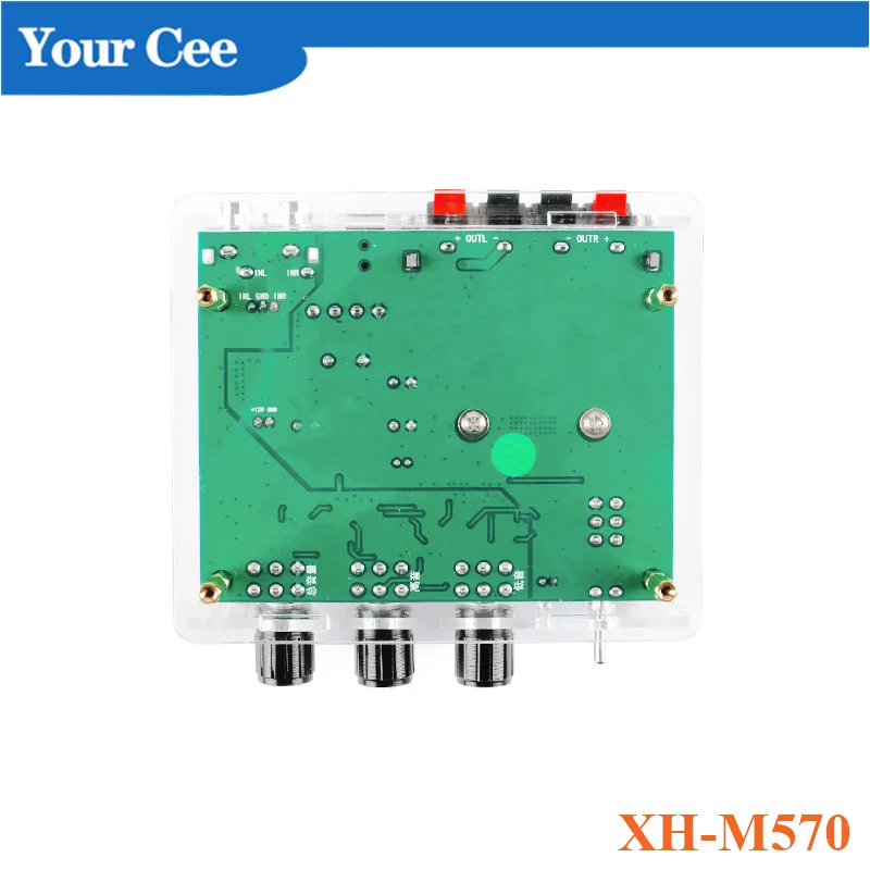 XH-M570 TPA3116D2 Плата усилителя 80 Вт * 2 цифровой стерео аудио звук высокая мощность