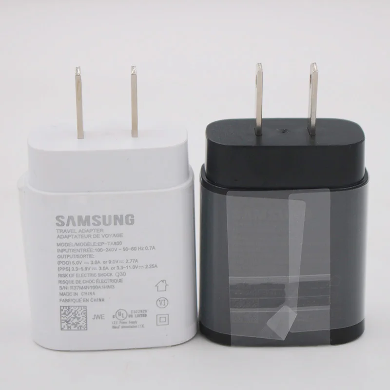 Оригинальный супер быстрый зарядный кабель Samsung Note 10 25 Вт USB Type-C для Galaxy + Pro A90 A80 A70