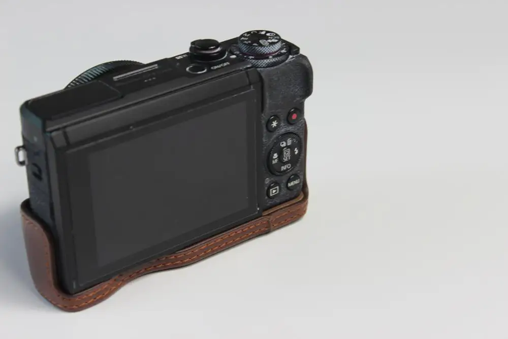 Новейший Модный чехол-сумка для камеры Canon G7XIII G7X3 G7X MarkIII из искусственной кожи с