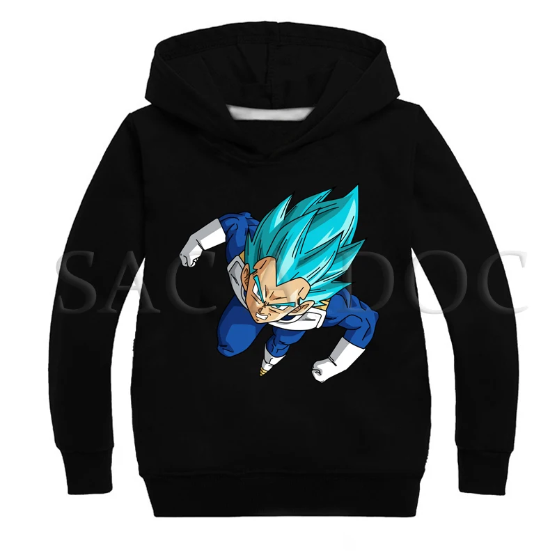 Hoodies 5 Модные толстовки с капюшоном с принтом «Жемчуг дракона»; толстовки для маленьких мальчиков и девочек; детские зимние тонкие топы с длинными рукавами; детская повседневная одежда - Цвет: Hoodies 5