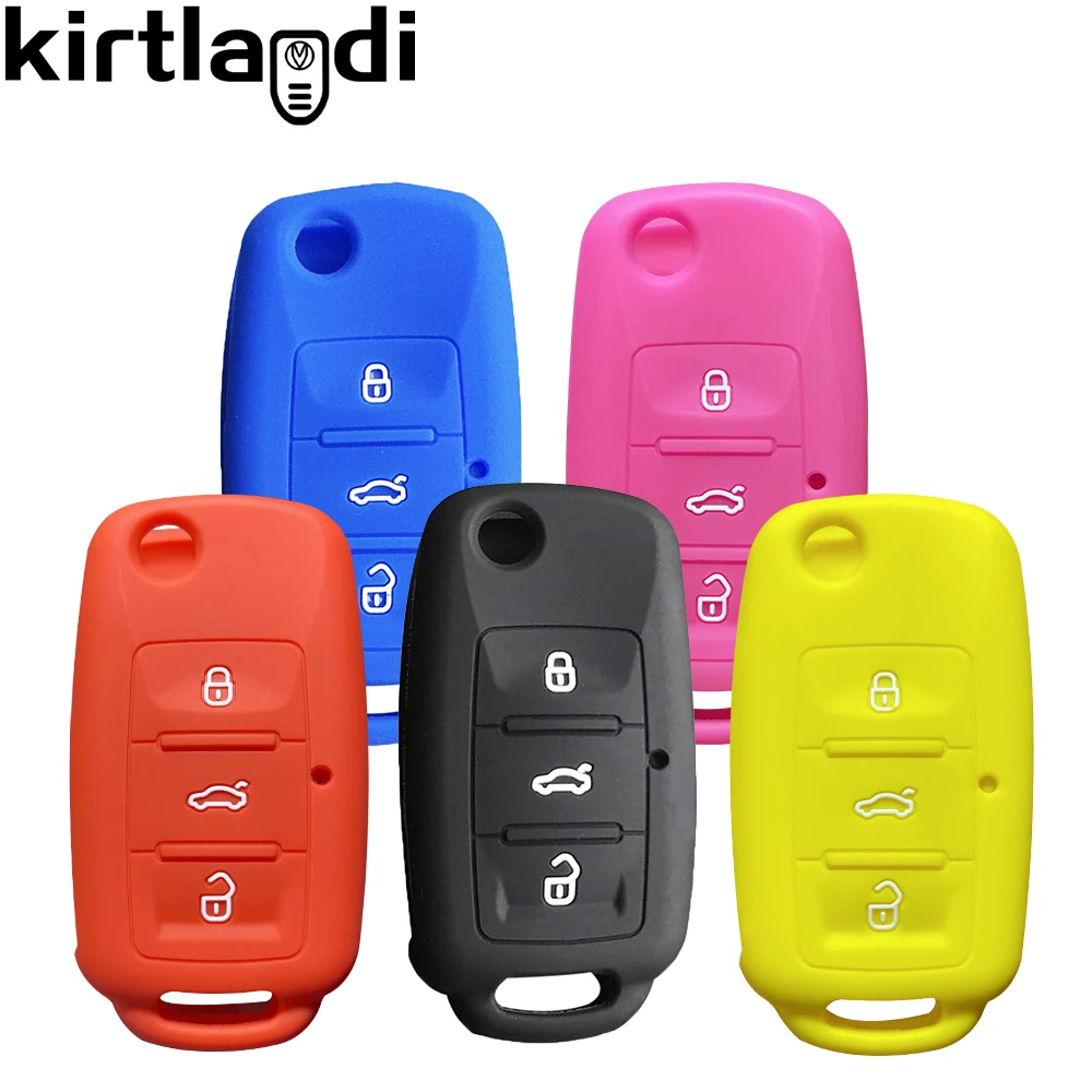 Силиконовый чехол для ключей держатель VW Volkswagen Passat B5 поло T4 Golf 4 Seat Leon 1 Altea Ateca Skoda